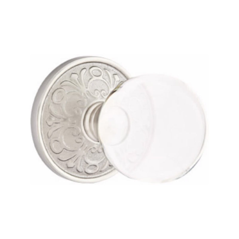 Emtek Bristol Knob Concealed Screws With Lancaster Rosette