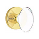 Emtek Hampton Knob Concealed Screws with Disk Rosette