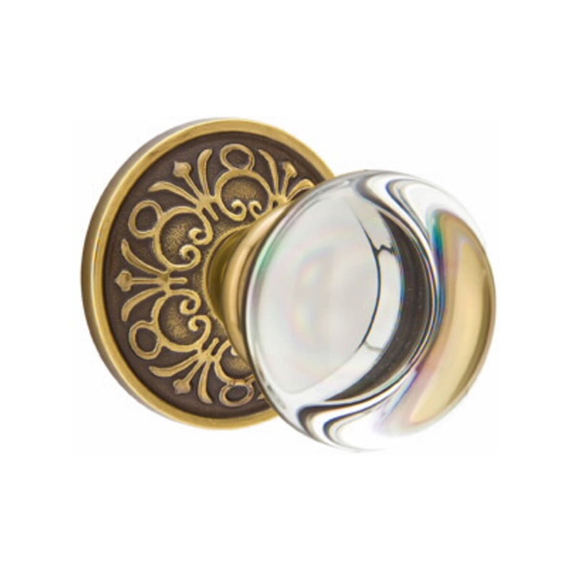 Emtek Providence Knob Concealed Screws With Lancaster Rosette