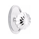 Emtek Melon Knob With Oval Rosette