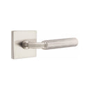Emtek Select R-BAR Straight Knurled Lever with Square Rosette