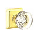 Emtek Georgetown Knob Concealed Screws With Quincy Rosette