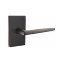Emtek Hermes Lever Concealed Screws with Modern Rectangular Rosette