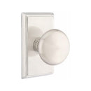 Emtek Providence Knob Concealed Screws With Rectangular Rosette