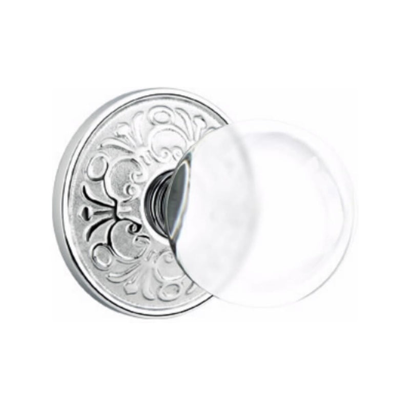 Emtek Bristol Knob Concealed Screws With Lancaster Rosette