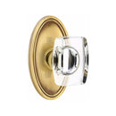 Emtek Windsor Knob Concealed Screws With Oval Rosette