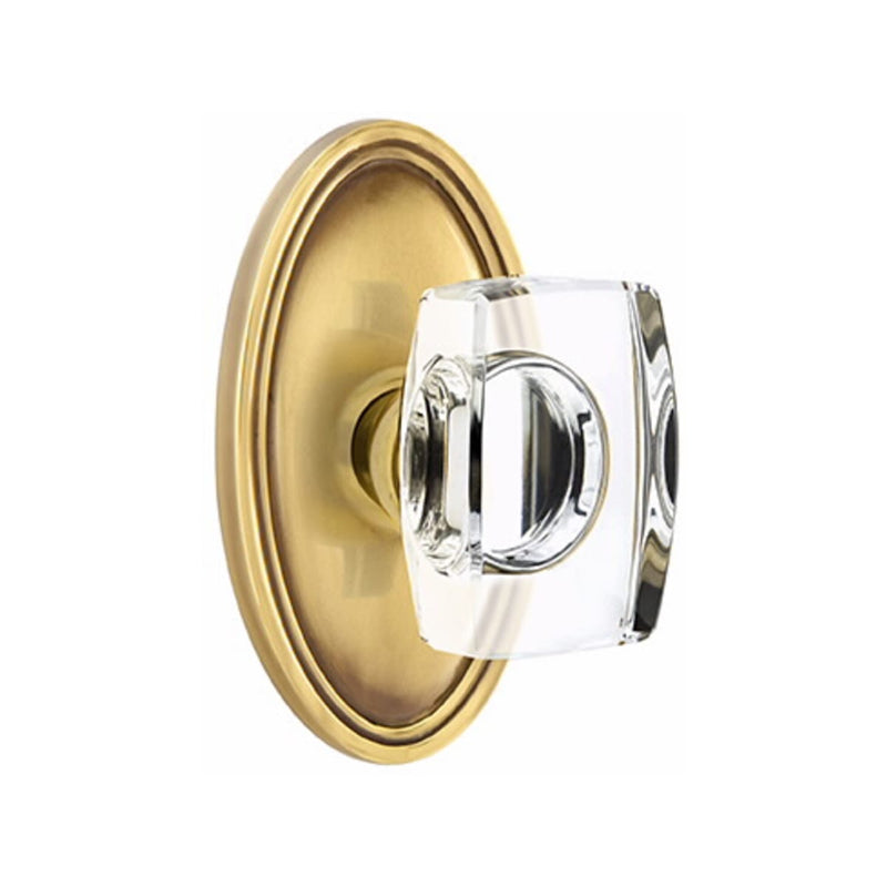 Emtek Windsor Knob Concealed Screws With Oval Rosette