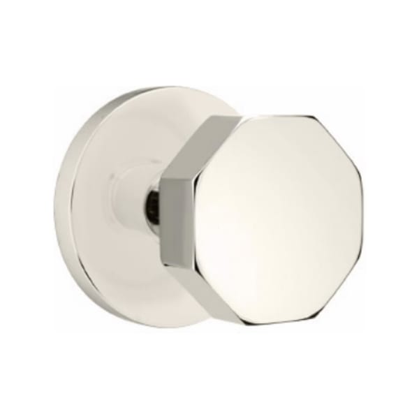 Emtek Octagon Concealed Screws Knob with Disk Rosette