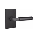 Emtek Hercules Lever with Modern Rectangular Rosette Concealed Screws