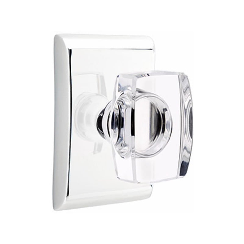 Emtek Windsor Knob Concealed Screws with Neos Rosette
