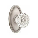 Emtek Astoria Knob Concealed Screws With Oval Rosette