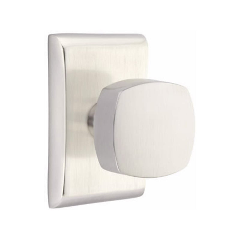 Emtek Freestone Knob Concealed Screws with Neos Rosette