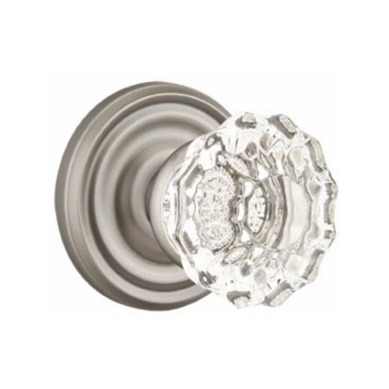 Emtek Astoria Knob Concealed Screws With Regular Rosette