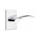 Emtek Mercury Lever with Modern Rectangular Rosette Concealed Screws