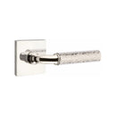 Emtek Select R-BAR Hammered Lever with Square Rosette