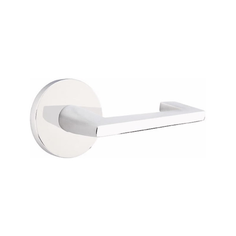 EMTEK Argos Lever Concealed Screws with Disk Rosette
