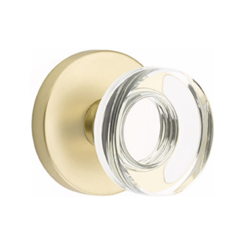 Emtek Modern Disc Knob Concealed Screws with Disk Rosette