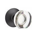 Emtek Modern Disc Knob Concealed Screws with Modern Rosette