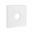 Emtek Select T-BAR White Marble Lever with Square Rosette