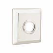 Emtek Select R-BAR Smooth Lever Concealed Screws with Quincy Rosette