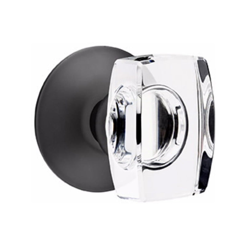 Emtek Windsor Knob Concealed Screws with Modern Rosette
