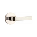 EMTEK Breslin Lever Concealed Screws with Disk Rosette
