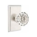 Emtek Astoria Knob With Rectangular Rosette