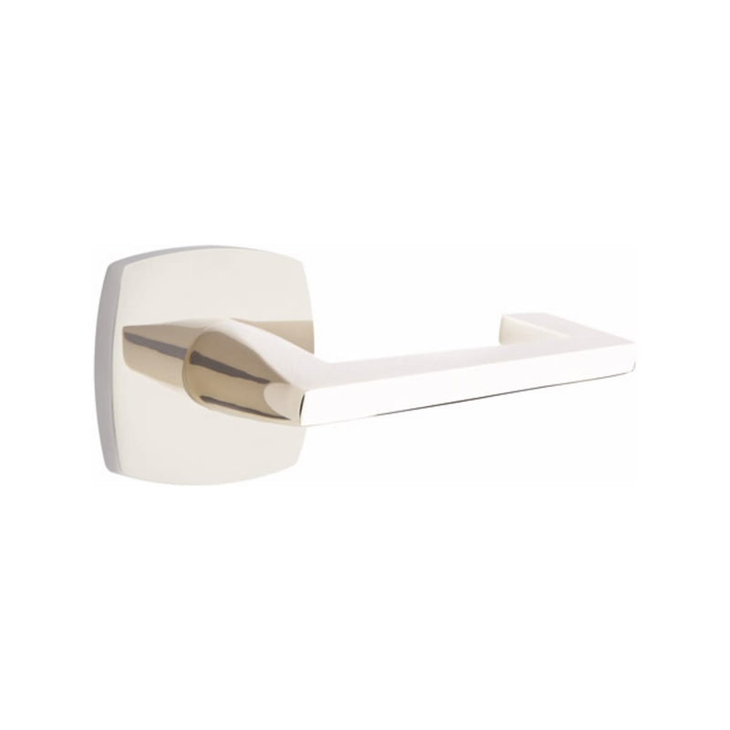 EMTEK Argos Lever Concealed Screws with Urban Modern Rosette