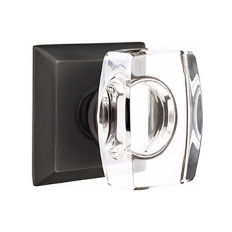 Emtek Windsor Knob Concealed Screws With Quincy Rosette