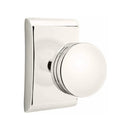 Emtek Bern Concealed Screws Knob with Neos Rosette