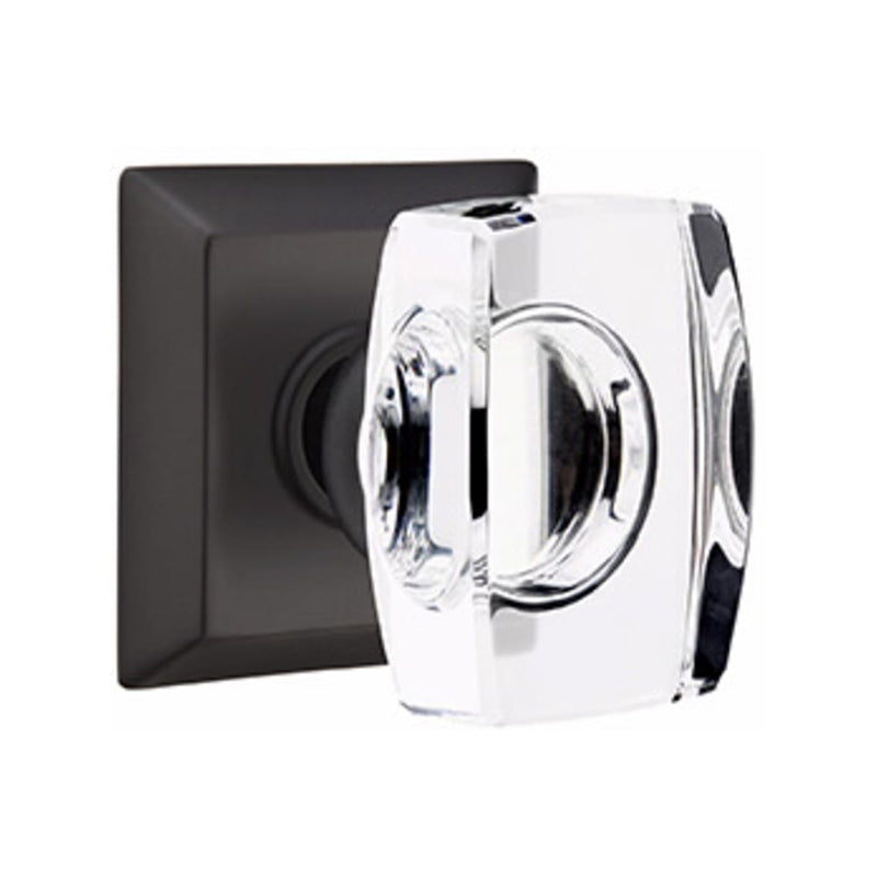 Emtek Windsor Knob Concealed Screws With Quincy Rosette