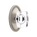 Emtek Windsor Knob Concealed Screws With Oval Rosette