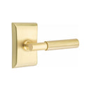 Emtek Myles Lever with Neos Rosette Concealed Screws