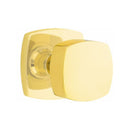 Emtek Freestone Knob with Urban Modern Rosette