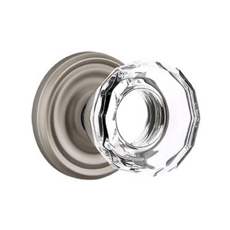 Emtek Lowell Knob With Regular Rosette