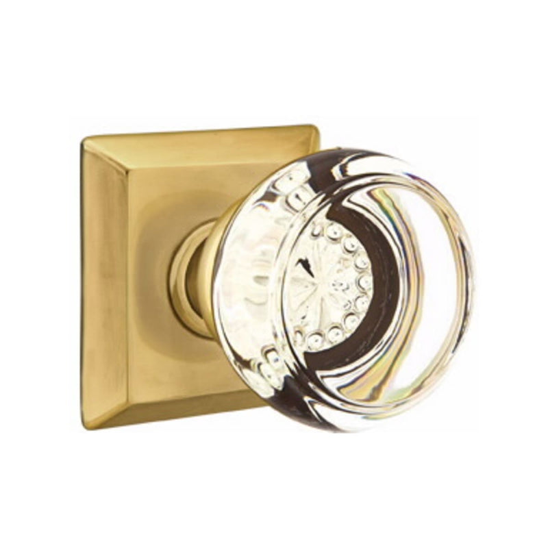 Emtek Georgetown Knob Concealed Screws With Quincy Rosette