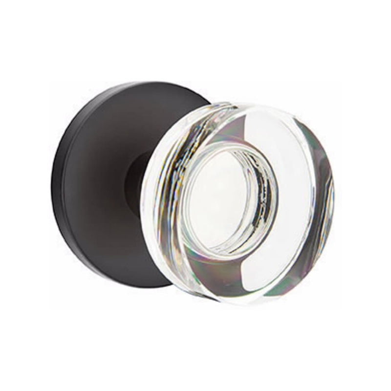 Emtek Modern Disc Knob Concealed Screws with Disk Rosette