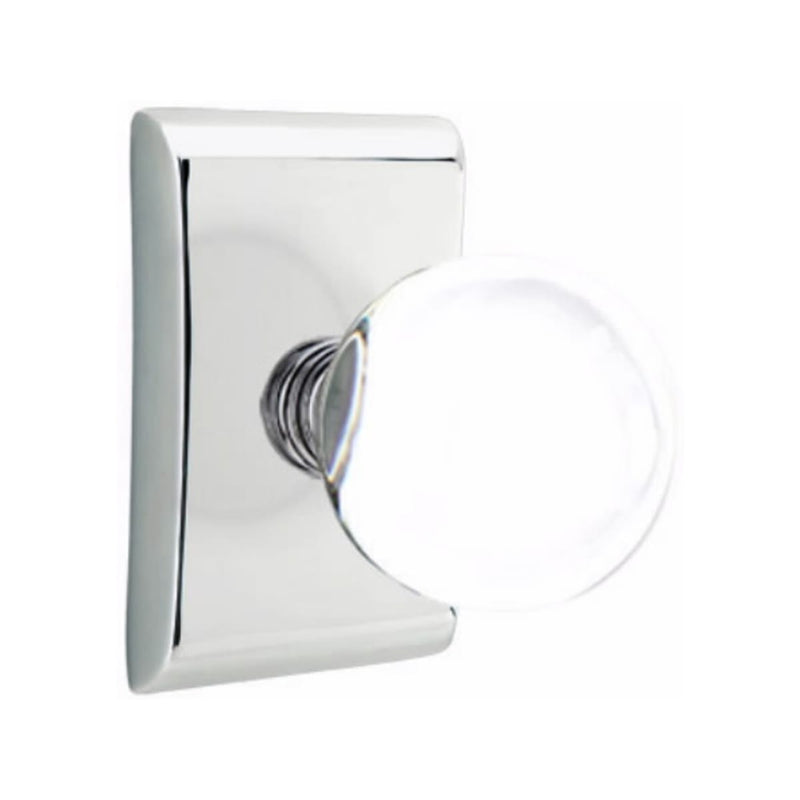 Emtek Bristol Knob Concealed Screws with Neos Rosette