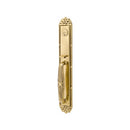 Emtek Imperial Tubular Entry Set  With Ribbon & Reed Lever