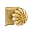 Emtek Melon Knob Concealed Screws With Quincy Rosette