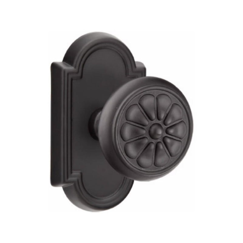 Emtek Lost Wax Petal Knob Concealed Screws with