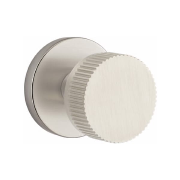 Emtek Select Conical Knurled Knob Concealed Screws with Disk Rosette