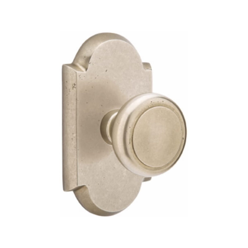 Emtek Sandcast Bronze Butte Knob Concealed Screws with