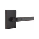 EMTEK Aston Lever Concealed Screws with Modern Rectangular Rosette