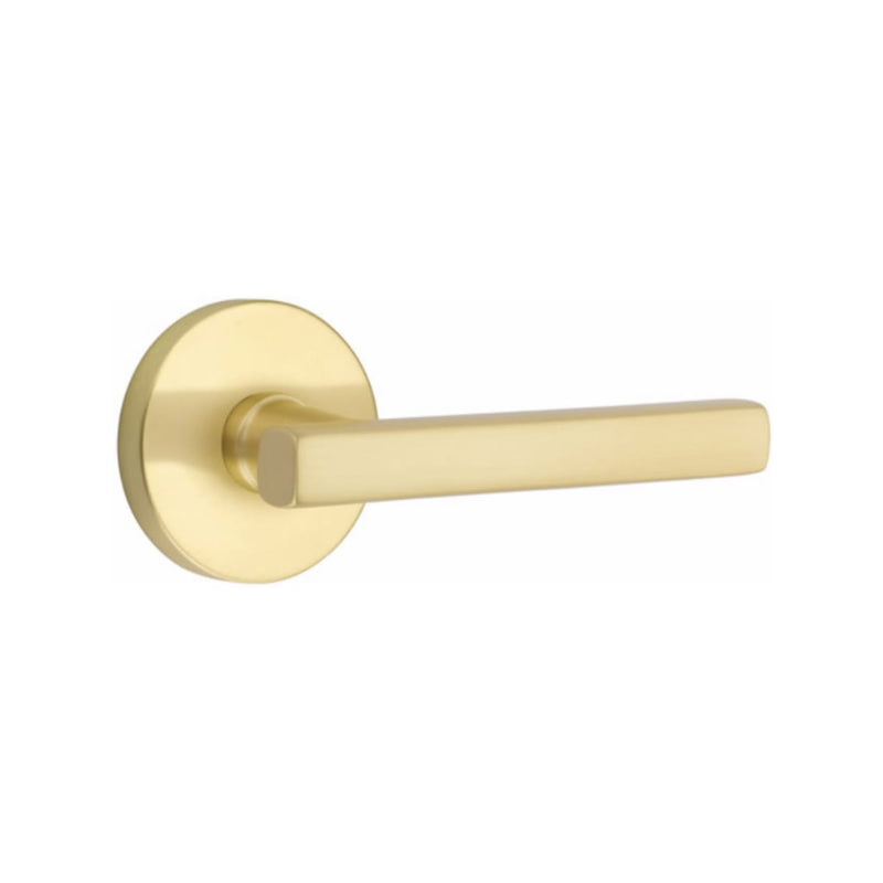 EMTEK Freestone Lever Concealed Screws with Disk Rosette