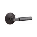Emtek Hercules Lever with Modern Rosette Concealed Screws