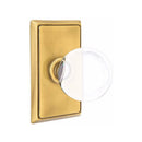 Emtek Bristol Knob With Rectangular Rosette