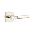 Emtek Myles Lever with Urban Modern Rosette Concealed Screws