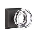 Emtek Lowell Knob Concealed Screws With Quincy Rosette