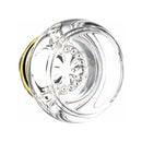 Emtek F20 Function Mormont Mortise Handleset with Georgetown Glass Knob